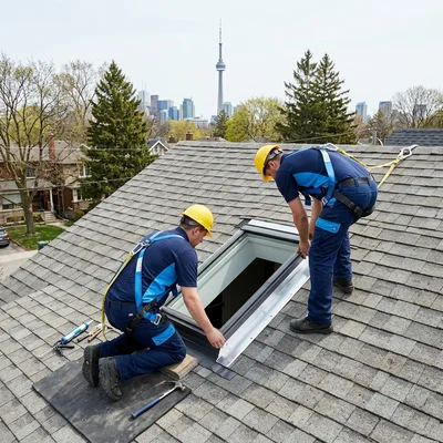 The Skylight Installation Toronto Crew